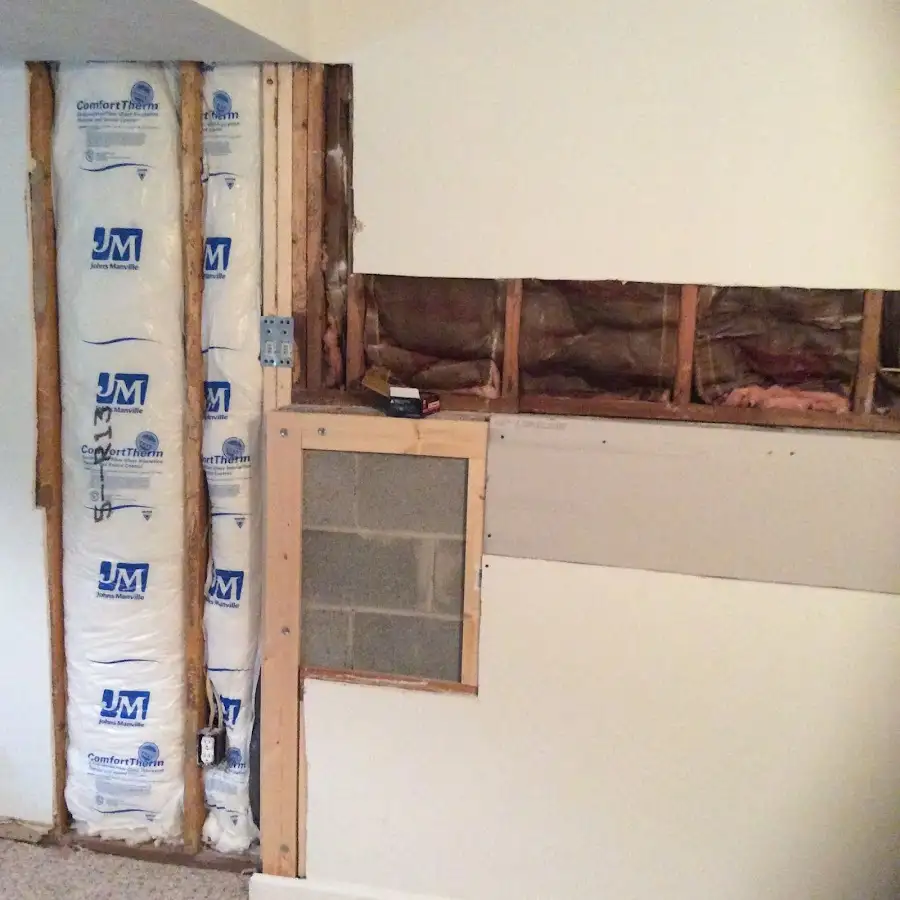 Wall insulation replacement during Structural Drying in Commerce City